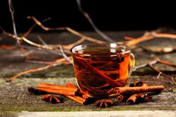 Черный чай с корицей Черный чай с корицей